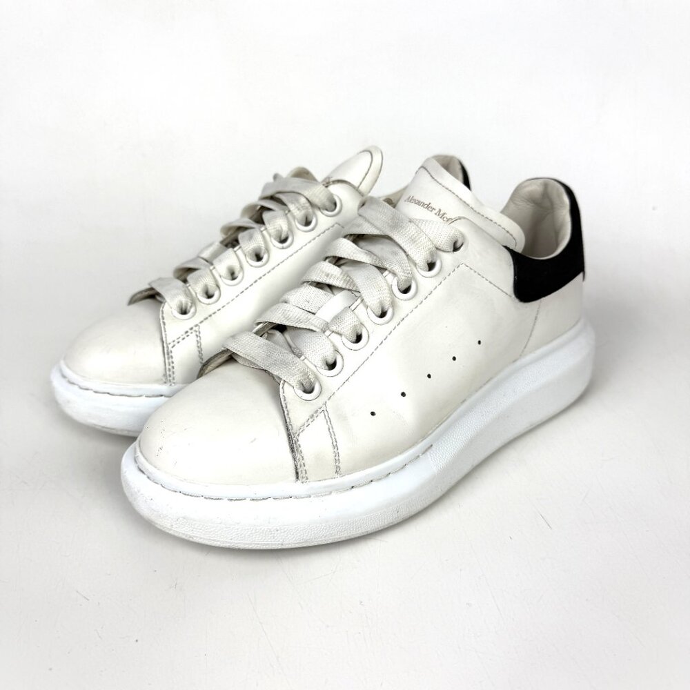 Alexander McQueen Oversized Sneakers White Jet Black 39.5